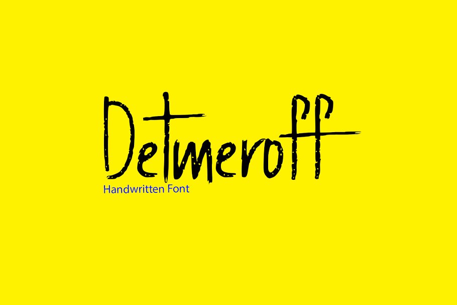 Font Detmeroff